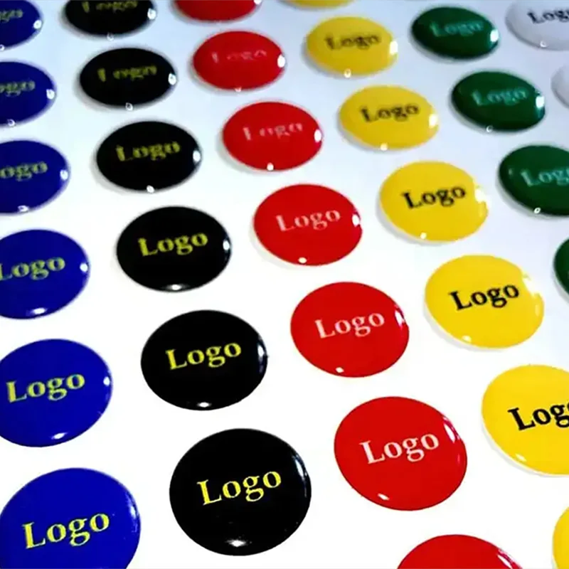 Domed Epoxy Resin Labels