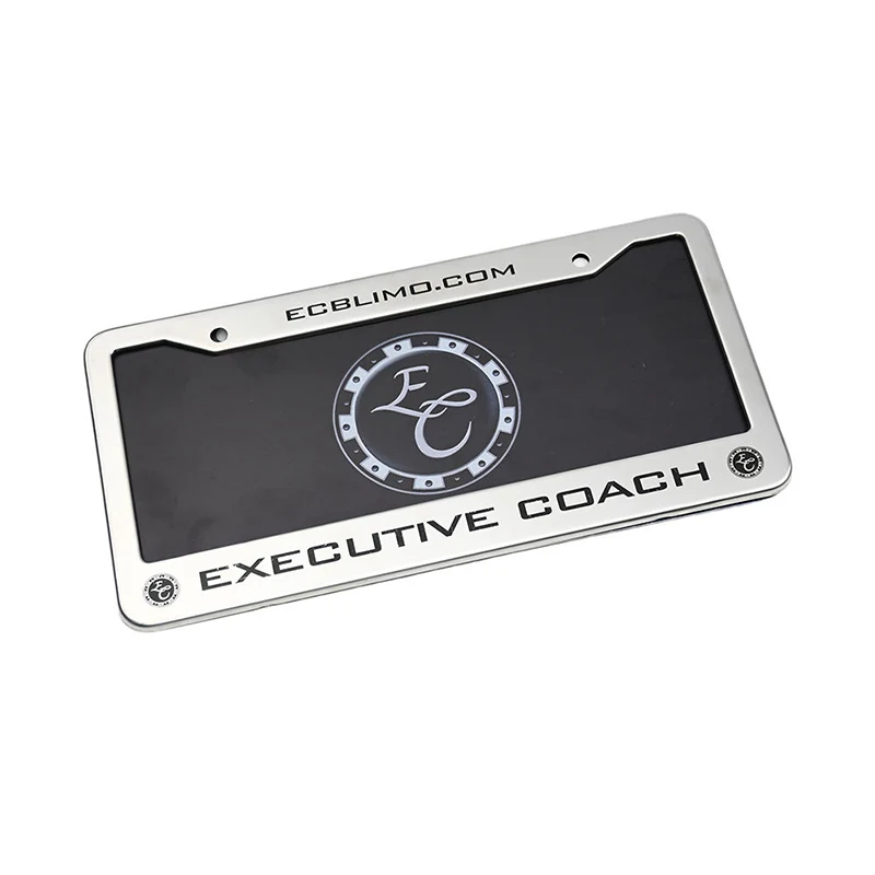 Logo Printed Car License Plate Frame