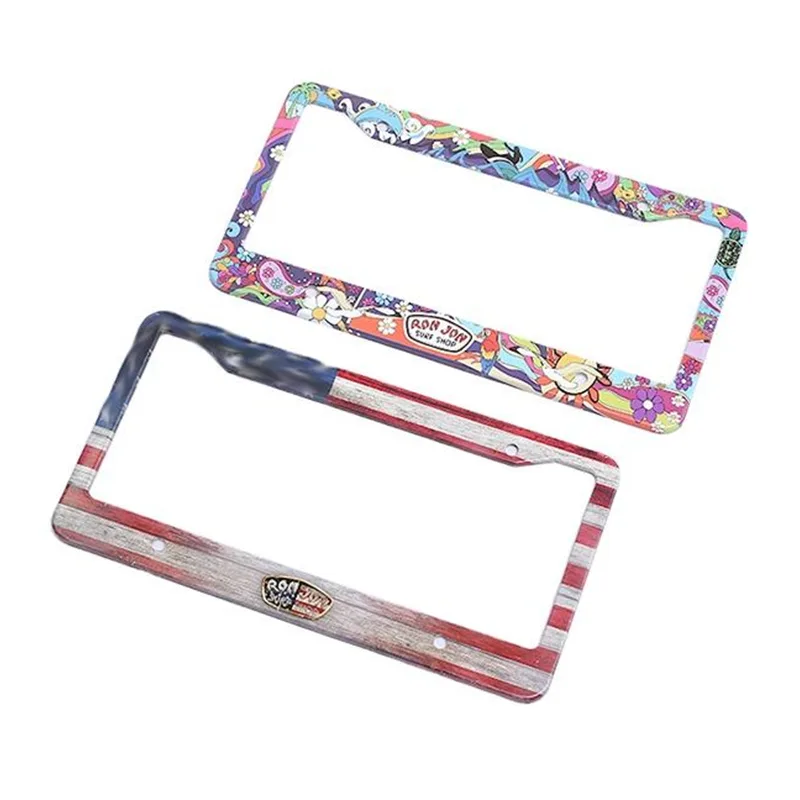 Meatl Car License Plate Frame